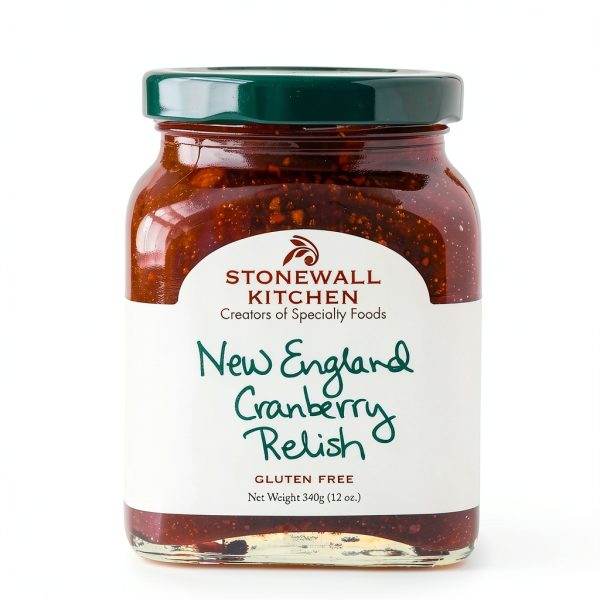 Stonewall Kitchen New England Cranberry Relish 12oz Sweet Orange-0