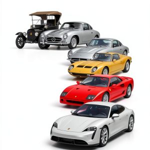 Iconic Cars in History, Book 4 of 6, Classic Cars Kindle Store-0
