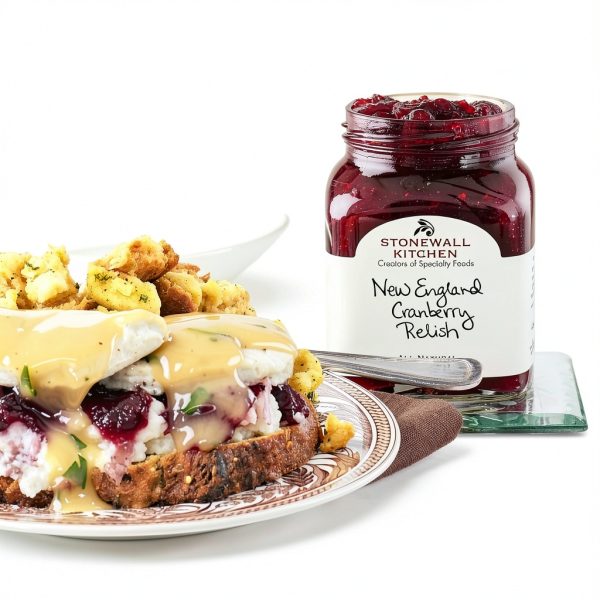 Stonewall Kitchen New England Cranberry Relish 12oz Sweet Orange-4