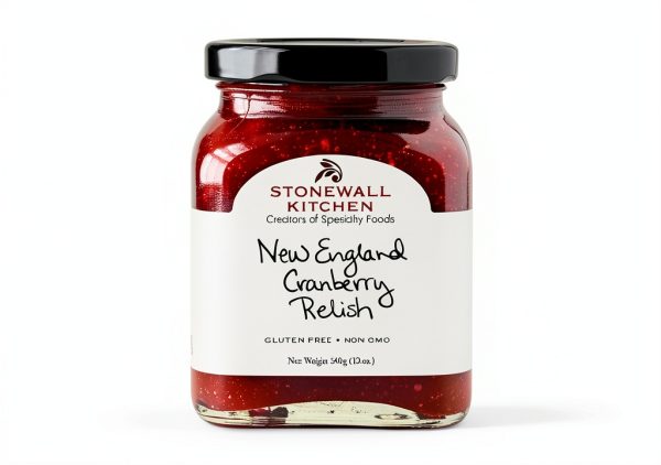 Stonewall Kitchen New England Cranberry Relish 12oz Sweet Orange-3