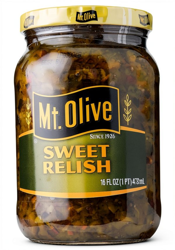 Mt Olive Sweet Pickle Relish 16 Fl Oz Bottle – Classic Flavor-0