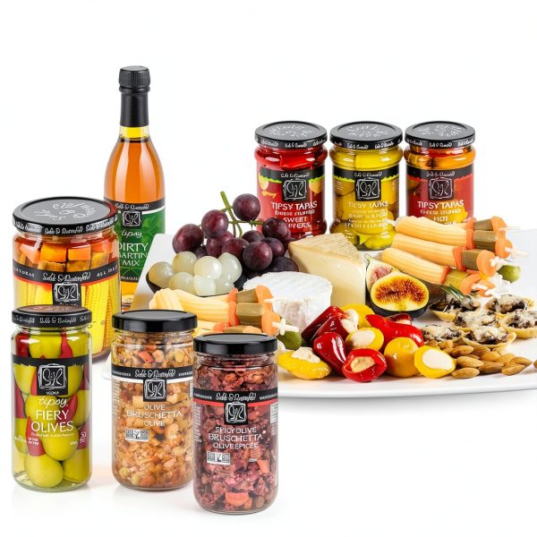 Tipsy Tapas Cheese Stuffed Hot Peppers 8.8 Ounce 6pk-6