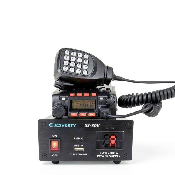 SS30V 13.8V 30A DC Power Supply Compact with USB-C Quick-Charge-4