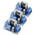 3PCS LM317 Adjustable Voltage Regulator Power Supply LM317 DC-DC 4.2-40V to 1.2-37V Step Down Buck Converter Board Module-0