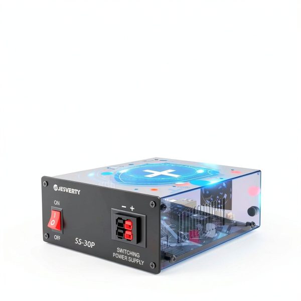 SS-30P 13.8V 30A DC Regulated Universal Compact Bench Power Supply, AC-DC Power Converter, 20W USB & Type-C Quick-Charge, Anderson Connectors & 1/4 inch Bingding Posts for HAM&Amateur Radio-2