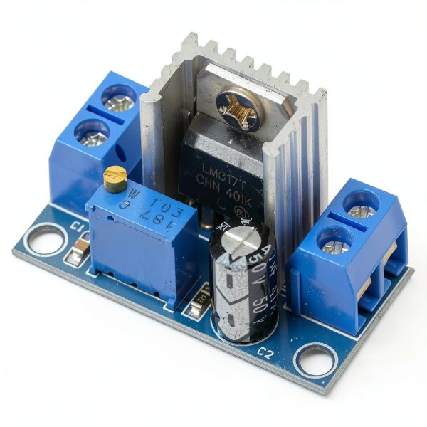 3PCS LM317 Adjustable Voltage Regulator Power Supply LM317 DC-DC 4.2-40V to 1.2-37V Step Down Buck Converter Board Module-2