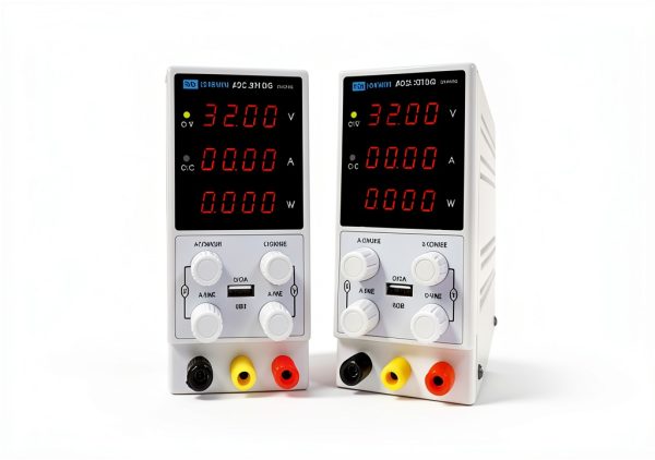 DC Power Supply Variable, Adjustable Switching Regulated Power Supply 30V 10A with Encoder Coarse & Fine Adjustments Knob, Beach Power Supply with USB 5V 2A Charge Interface-3