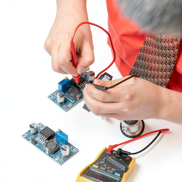 LM2596 DC-DC Buck Converter Module, 8 Pack Adjustable Voltage Regulator, 3.2V-46V Input (Recommended ≤40V), 1.25V-35V Output, 3A Max, Step Down Power Supply for Arduino, LED, DIY Projects-6