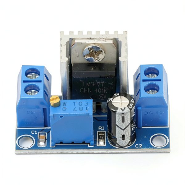 3PCS LM317 Adjustable Voltage Regulator Power Supply LM317 DC-DC 4.2-40V to 1.2-37V Step Down Buck Converter Board Module-3