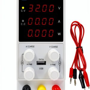 DC Power Supply Variable, Adjustable Switching Regulated Power Supply 30V 10A with Encoder Coarse & Fine Adjustments Knob, Beach Power Supply with USB 5V 2A Charge Interface-0