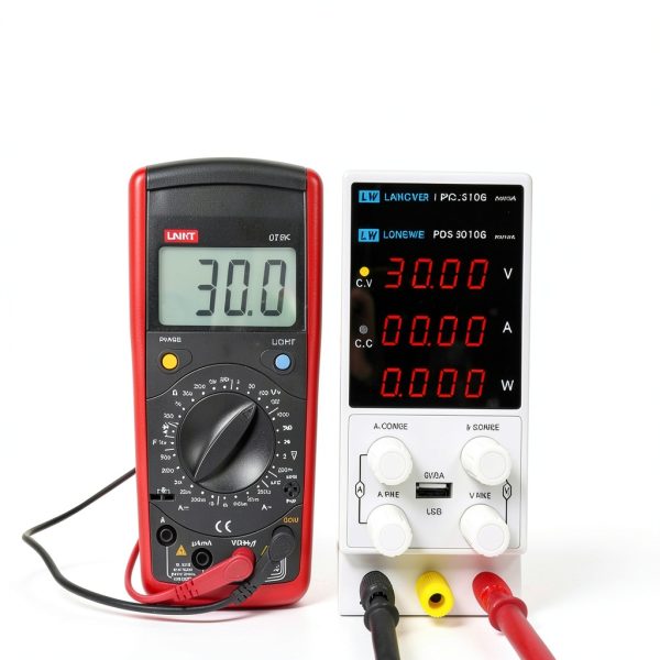 DC Power Supply Variable, Adjustable Switching Regulated Power Supply 30V 10A with Encoder Coarse & Fine Adjustments Knob, Beach Power Supply with USB 5V 2A Charge Interface-7