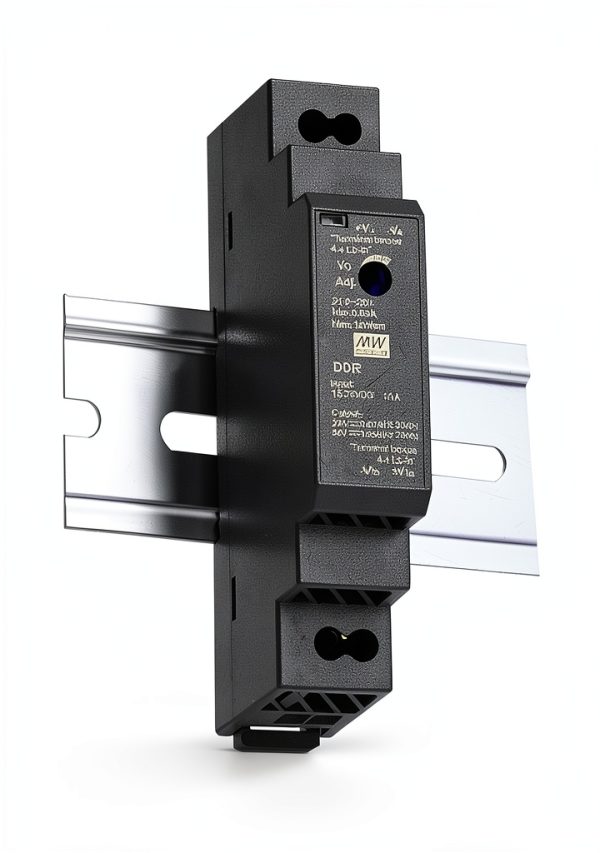 MEAN WELL 15W DIN Rail DC-DC Converter 9-36V Input 5V 3A Output-0