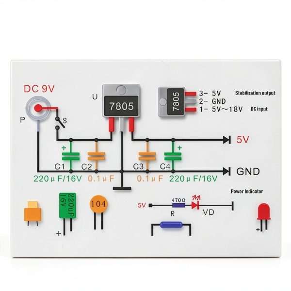 Niiyen L7805 Voltage Regulator 5V 1.5A Linear Fixed, 10pcs Lot-2