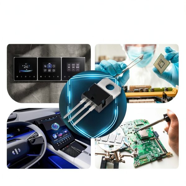 Niiyen L7805 Voltage Regulator 5V 1.5A Linear Fixed, 10pcs Lot-5