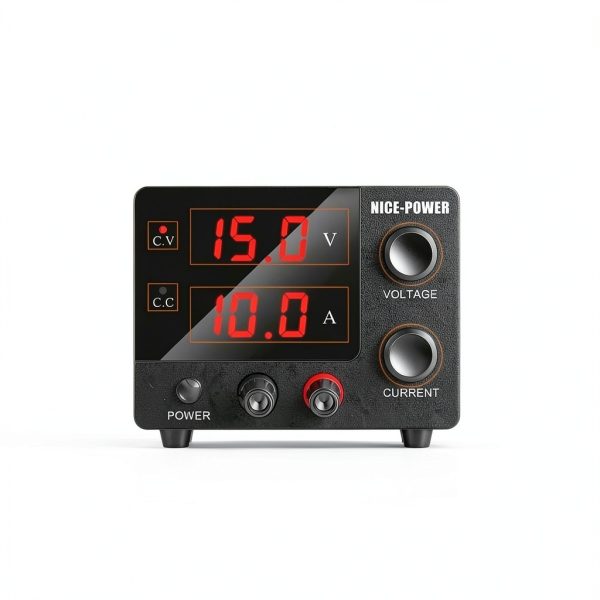 DC Power Supply NICE-POWER SPS-E3010 150W 0-30V 0-10A Compact Bench-1
