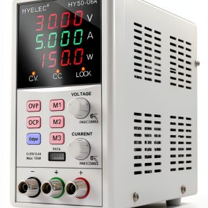 Variable DC Power Supply HYELEC HY50-06A 0-50V 0-6A 150W Bench Memory-0