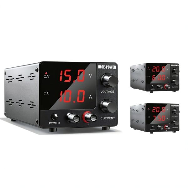DC Power Supply NICE-POWER SPS-E3010 150W 0-30V 0-10A Compact Bench-2