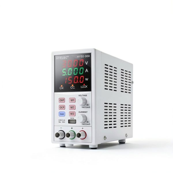 Variable DC Power Supply HYELEC HY50-06A 0-50V 0-6A 150W Bench Memory-6